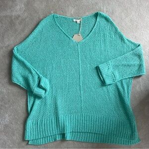 Teal Summer Sweater